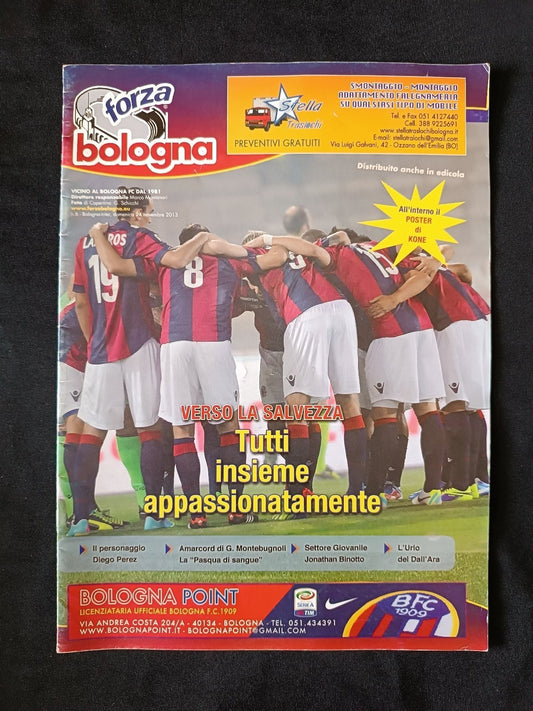 rivista FORZA BOLOGNA numero 6 - 2013 - Kone poster