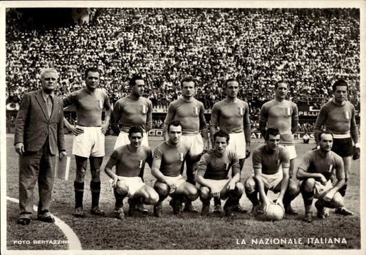 foto Bertazzini la Nazionale Italiana Mazzola anni 40