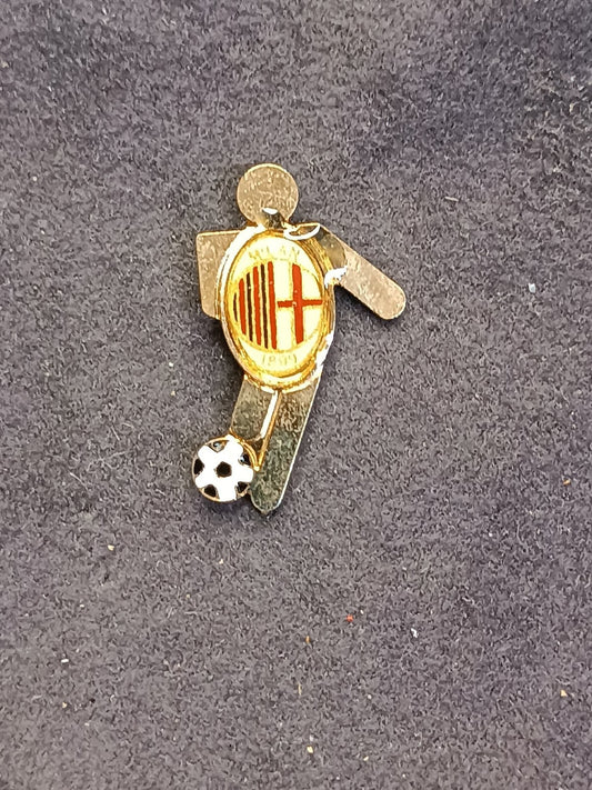 Old Pins Pin Badge Spilla A.C.Milan calciatore rossonero senza ferma piedino 495