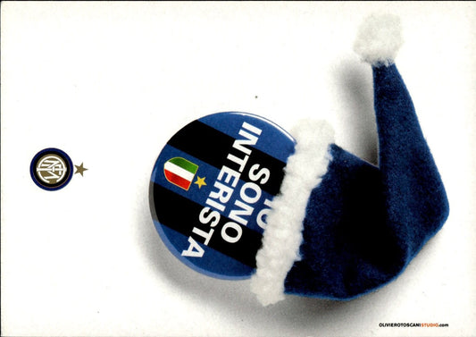 cartolina calciatori Io sono interista