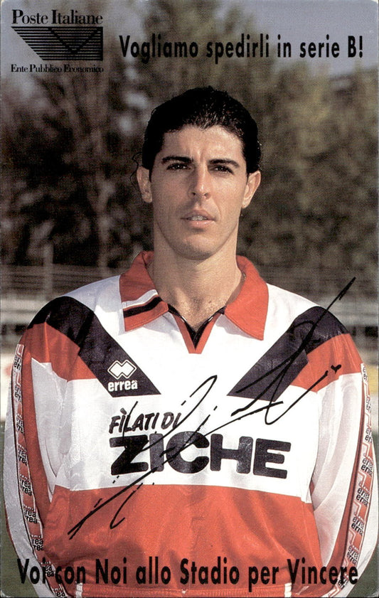 cartolina calciatori autografata in originale Giocatore dell' A.C. Carpi 5