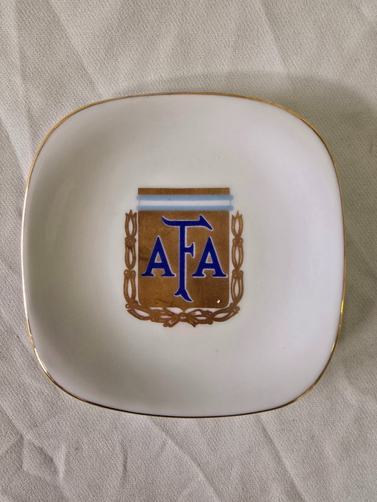 Piattino Ceramica Verbano 9 cm AFA  Asociaci�n del F�tbol Argentino
