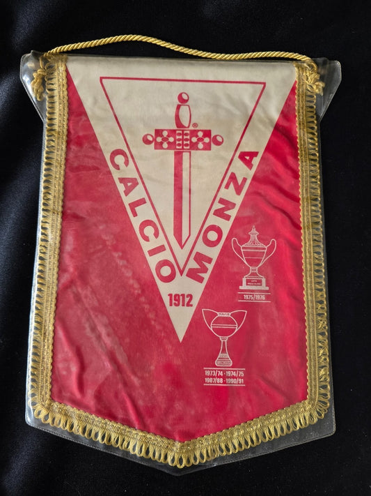 Gagliardetto Pennant fanion Calcio MONZA 1912 anni 90