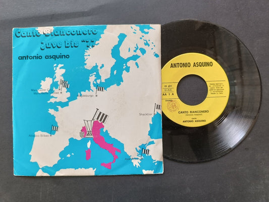 Vinile 45 giri CANTO BIANCONERO JUVE BIS 77
