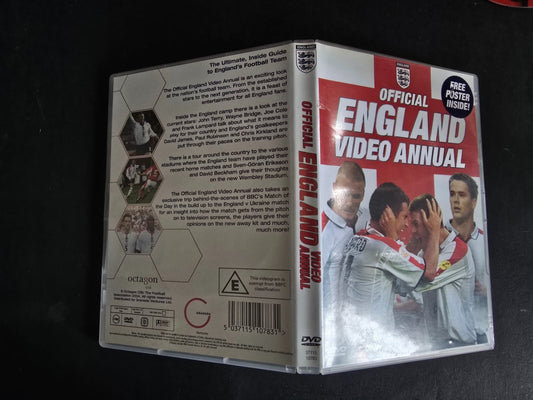 dvd originaleofficiale ENGLAND video annual- PAL 0  audio English