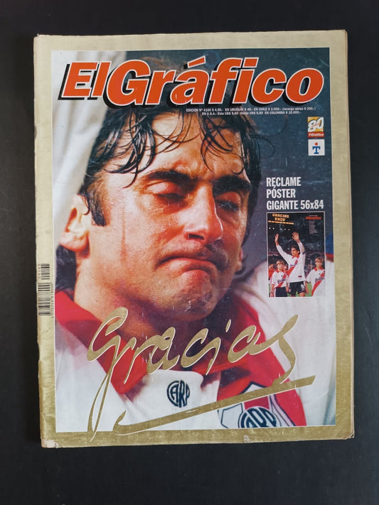 Rivista EL GRAFICO numero 4165 anno 1999 - Francescoli (senza poster)