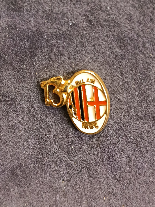 old pins Pin Badge Spilla A.C.Milan ovale 13  senza piedino 264