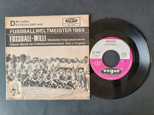 Vinile 45 giri Fussball-Willi Fu�ballweltmeister 1966