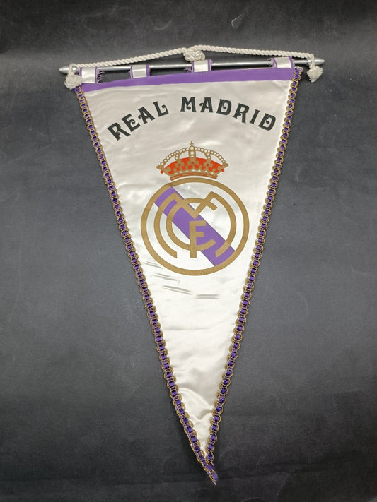 old Gagliardetto Pennant Fanion wimpel  Real Madrid Club de Fútbol