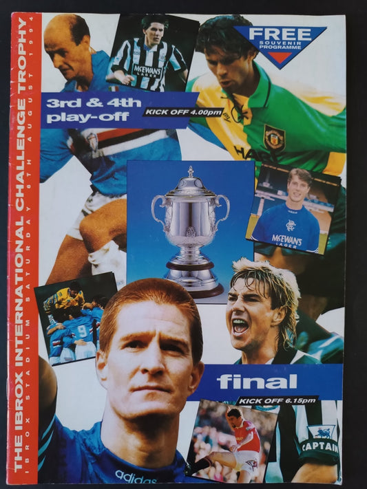 Programma Ibrox International Challenge Trophy