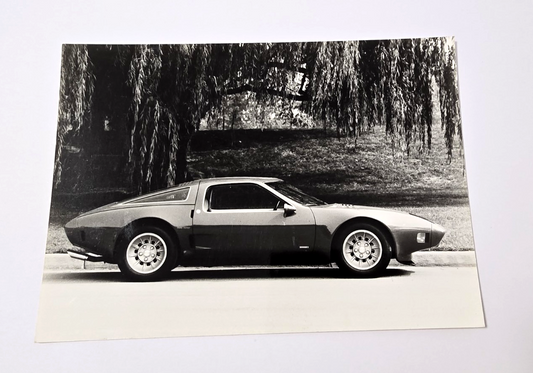 FOTO originale 1973 Chevrolet Corvette coupè PININFARINA 177x127 mm fianco