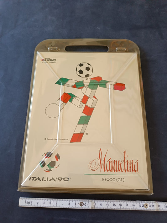 Placca in CERAMICA?? Mondiali di calcio Italia 90