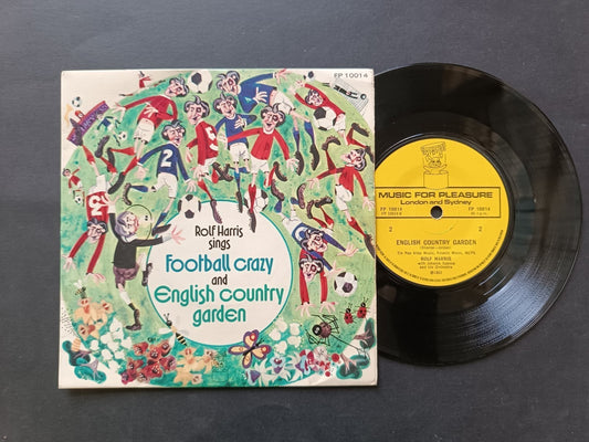 Vinile 45 giri FOOTBALL CRAZY AND ENGLISH COUNTRY GARDEN