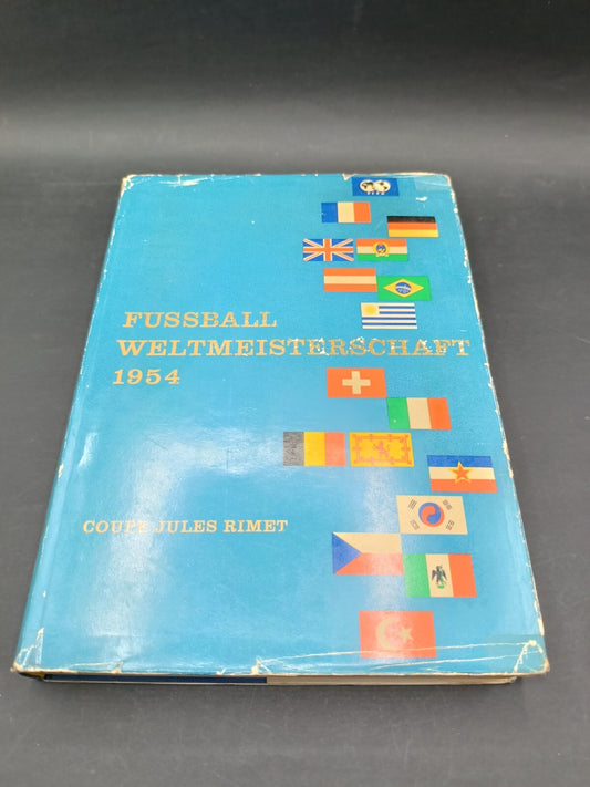 Libro Fussball  Weltmeisterschaft 1954 Coupe Jules RImet autografato