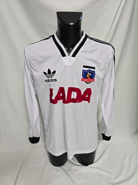 maglia Adidas Club Social y Deportivo Colo-Colo nr 7 KAMAZ tg L  Match Worn
