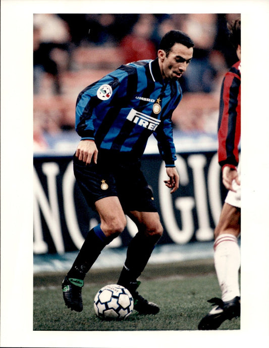 fotografia originale Inter Youri Raffi Djorkaeff