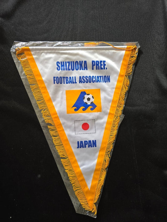 big 50 cm Gagliardetto Pennant Shizuoka Prefectural Football Association Japan F