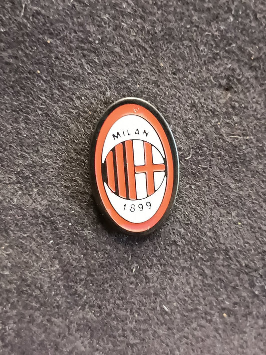 old pins Pin Badge Spilla A.C.Milan ovale senza piedino 127