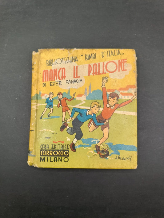 libro illustrato Manca il pallone di Ester Panagia Carroccio Milano