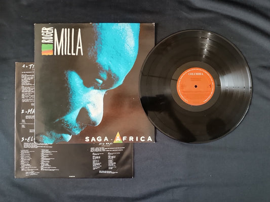 disco 33 giri roger milla saga africa columbia