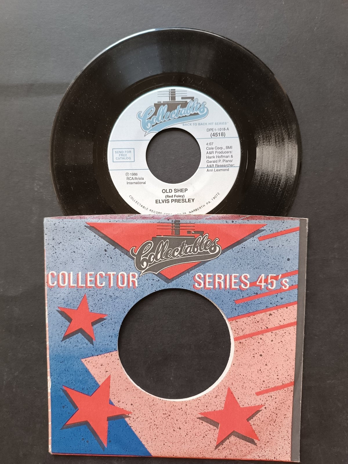 Vinile 45 giri ALL THE GREAT OLDIES ARE ON COLLECTABLES