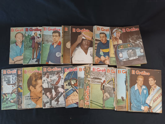 52 riviste annata 1962 Pele, Vidal, Reynoso