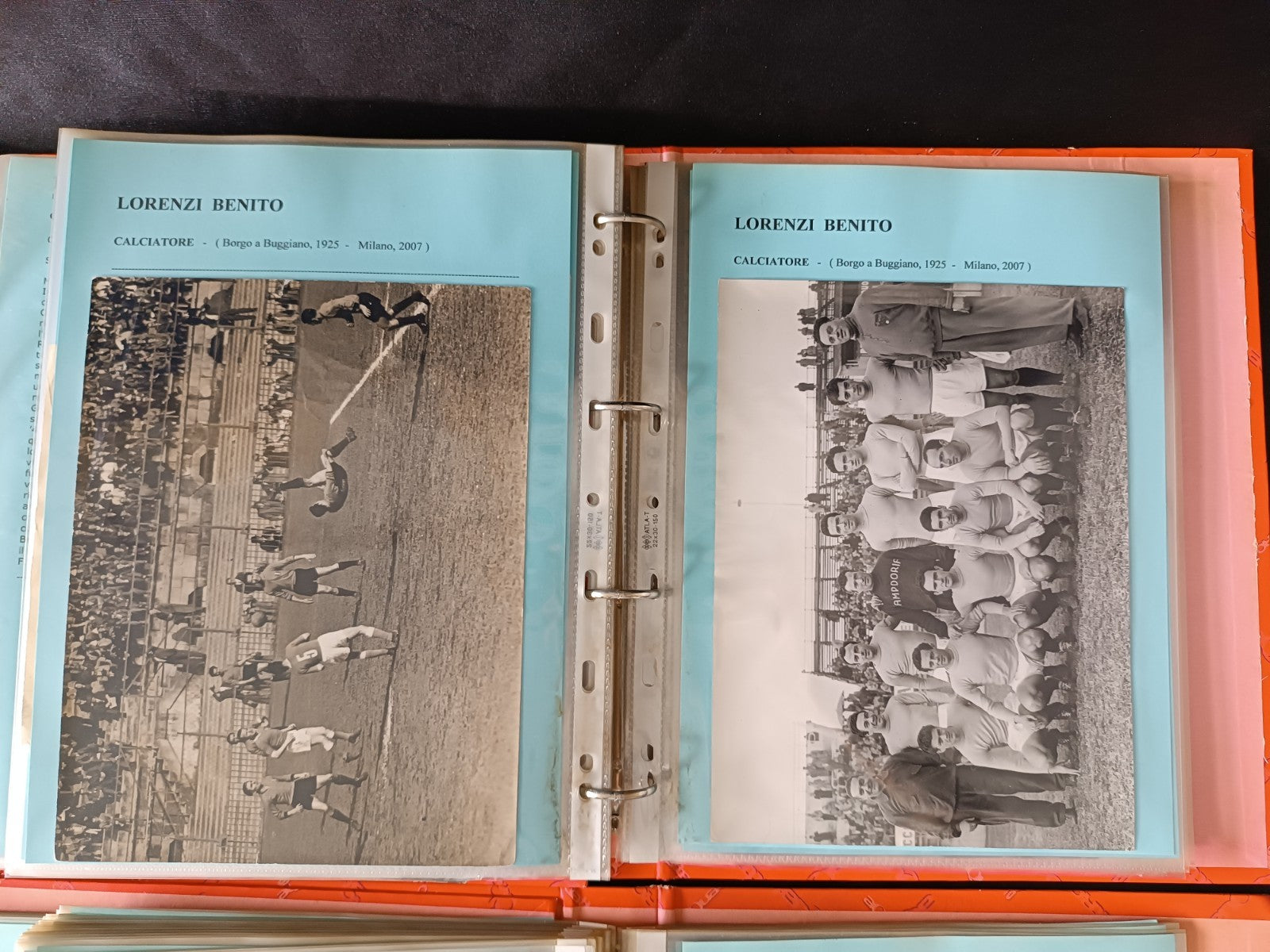 Collezione 314 foto orginali Lorenzi Benito Inter