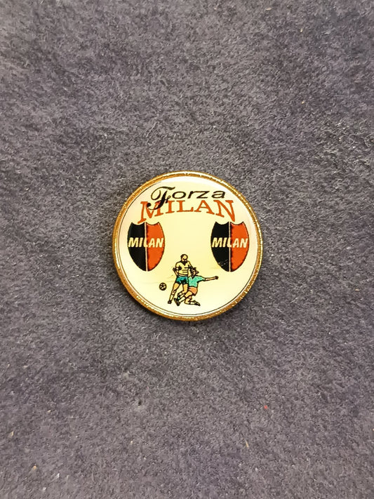 Old Pins Pin Badge Spilla A.C.Milan Forza milan senza piedino 354