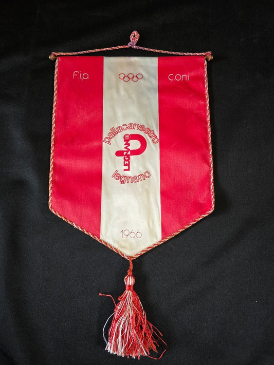 Gagliardetto Pennant  PALLACANEsTRO LEGNANO Fip Coni BASKET originale