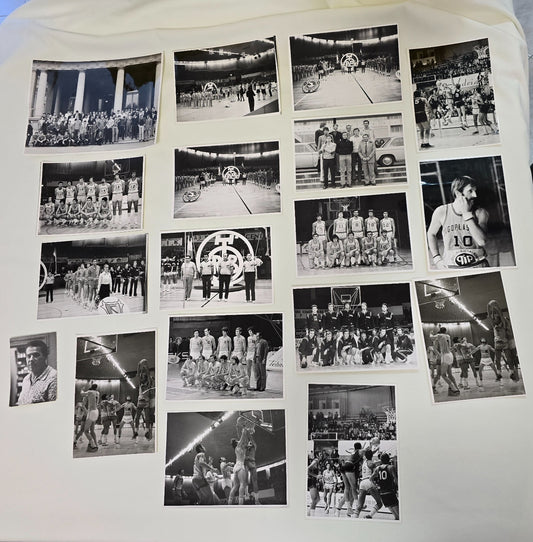 Basket Simmenthal Milano IGNIS Varese Jugoplastika e Rubin varie foto anni 70