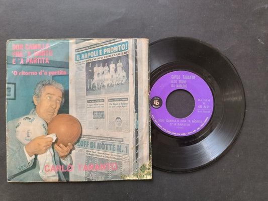 Vinile 45 giri DON CAMILLO FRA A MORTE E A PARTITA