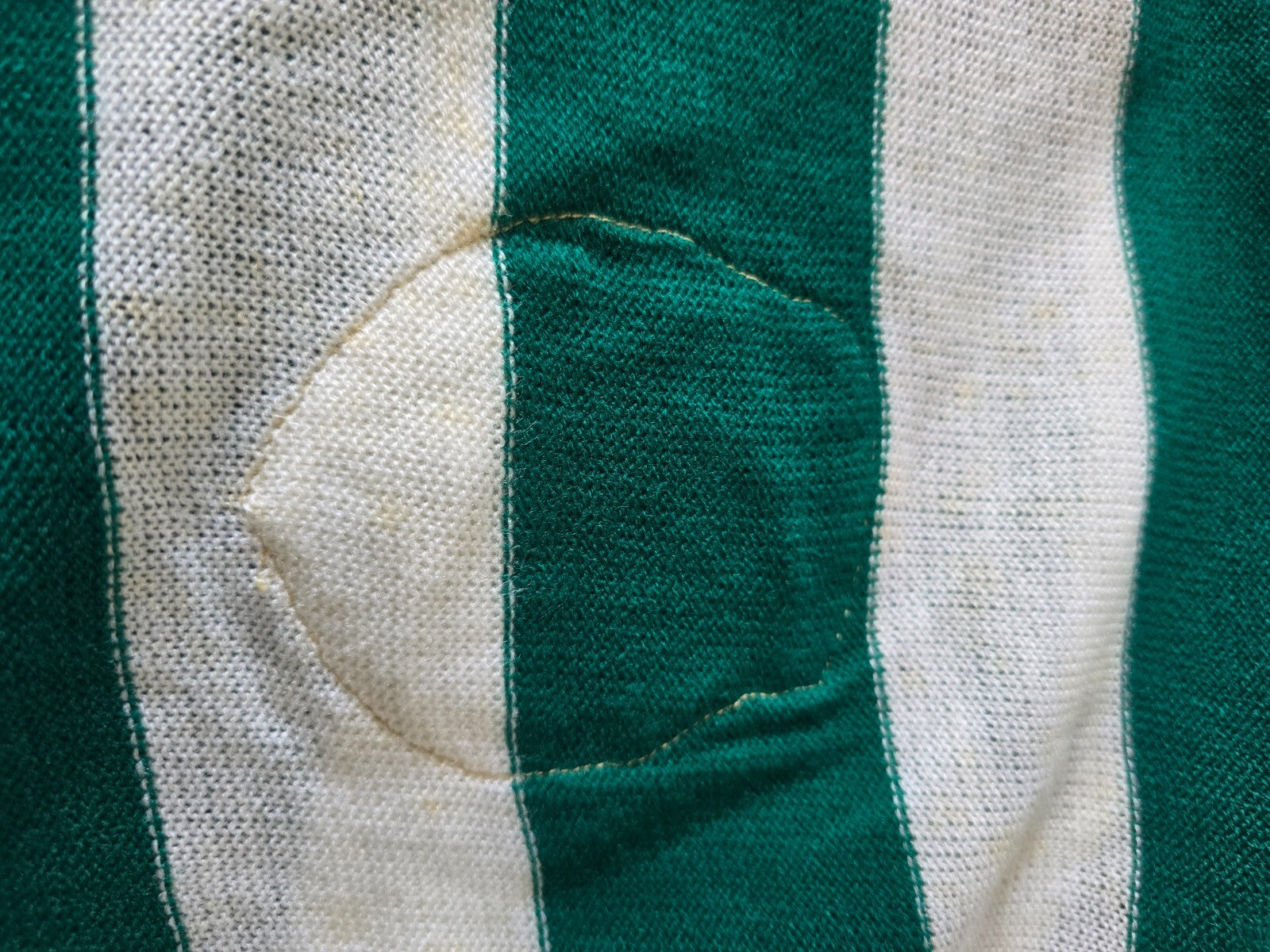 Maglia vintage calcio Sporting Lisbona in lanetta nr 3 tg m