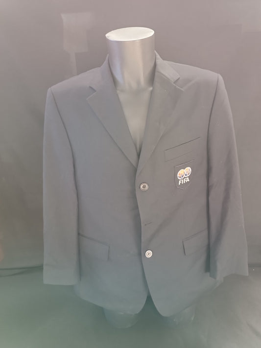Giacca blazer nera di rappresentanza Rene Lazard  ufficiale FIFA lana