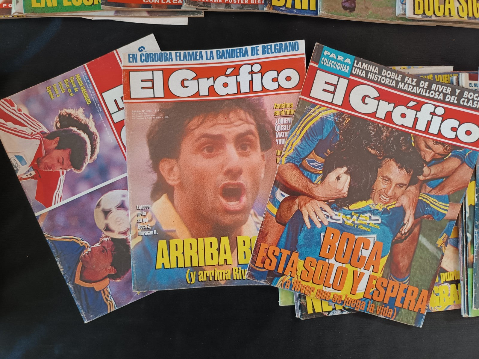 52 riviste annata 1992 El Grafico Boca Junior, River Plate, Maradona