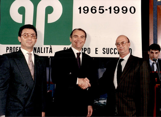 fotografia originale Inter  Presidente Ernesto PELLEGRINI 1990
