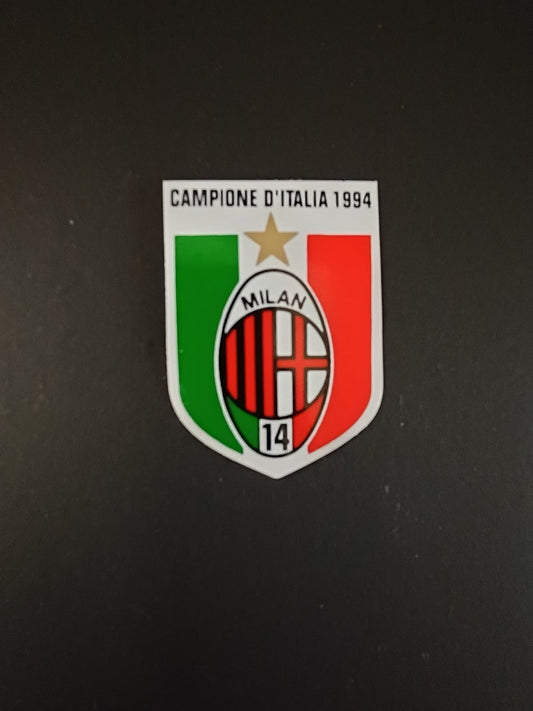 Adesivo MILAN - 14smo campione d'Italia 1994