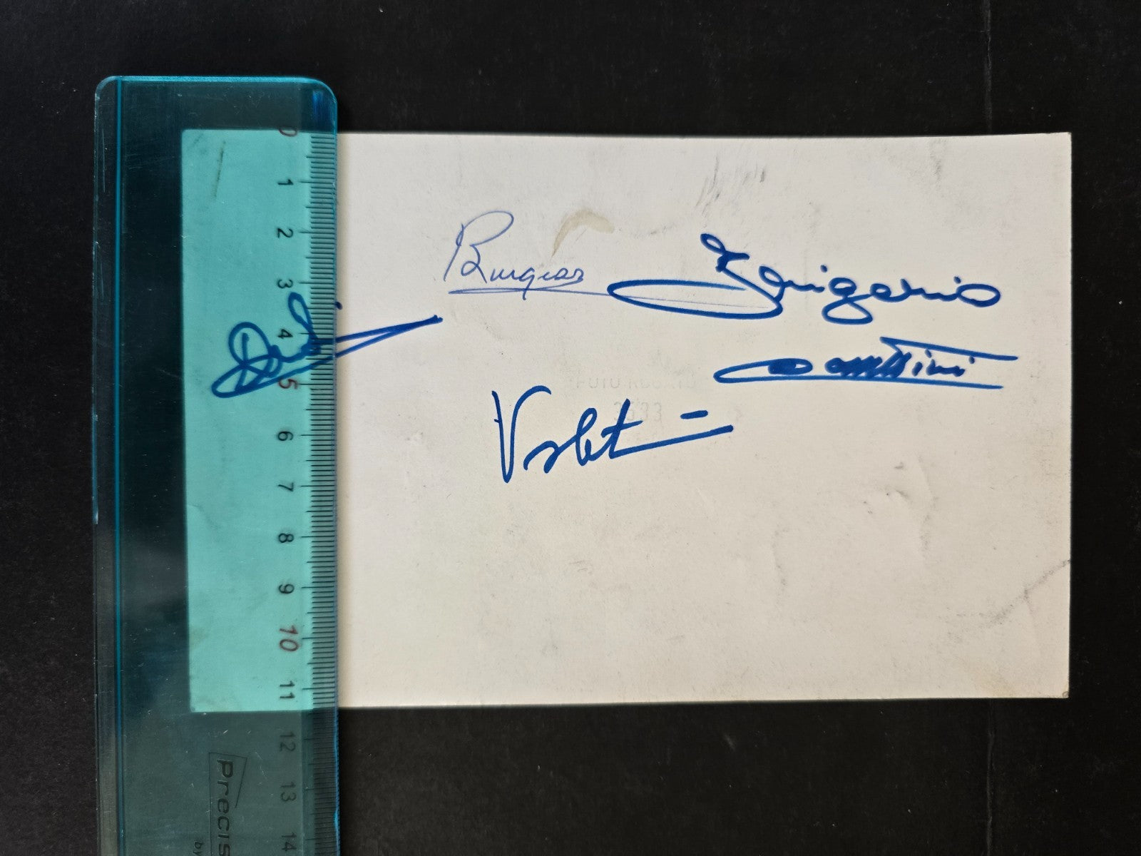 ORANSODA Cantu' Basket foto originale anni 60/70 con qualche autografo sul retro