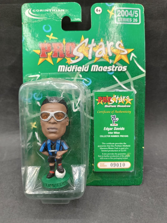 action figure calcio Corinthian Pro Stars Midfield Maestros 2004-05 Edgar Davids