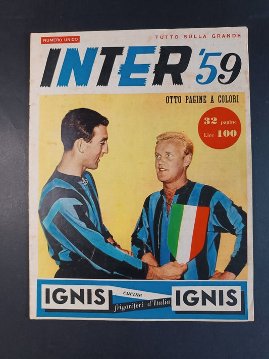 rivista INTER 59 numero unico - Firmani e Lindskog