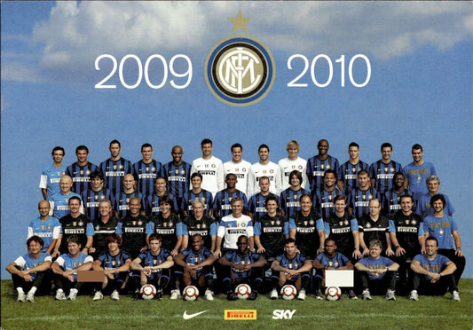 cartolina calciatori Inter 2009/10