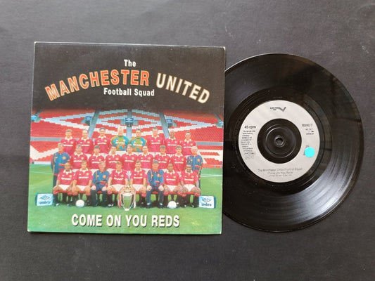 Vinile 45 giri MANCHESTER UNITED Come on you reds
