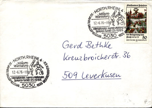 busta primo giorno Berrenrath1976