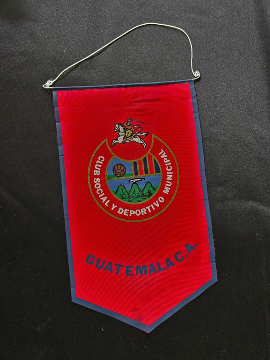 Gagliardetto Pennant fanion bander�n Club Social y Deportivo Municipal Guatemala