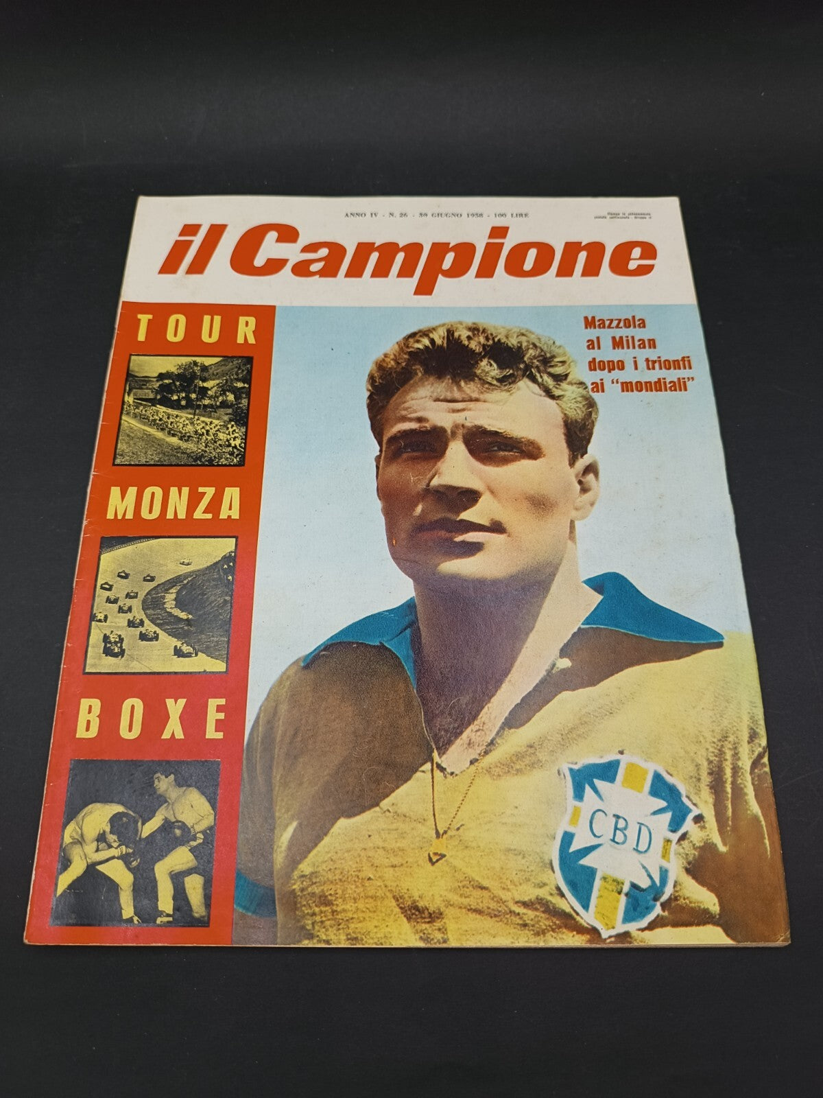 Annata completa rivista sportiva Il Campione 1958 1/55