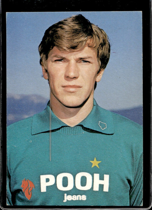 cartolina postcard Calcio Milan sponsor POOH Roberto Incontri