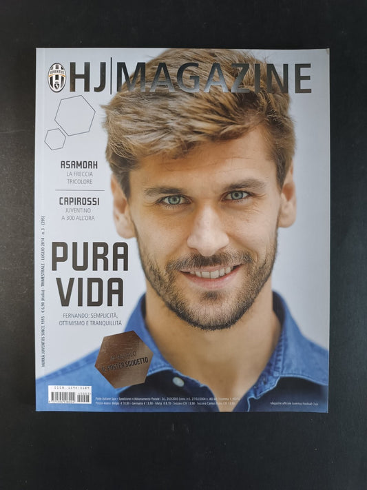 rivista ufficiale HJ MAGAZINE luglio 2014 n 3 - Fernando senza poster