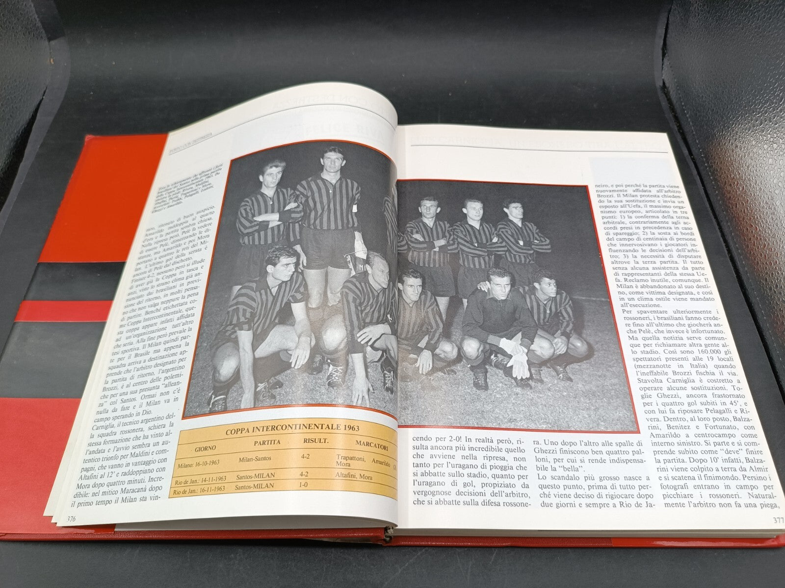 Libro Storia del Milan dal 1963-64 Forte Editore