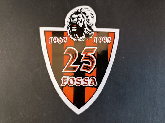 Adesivo MILAN - Fossa 25 1968-1993