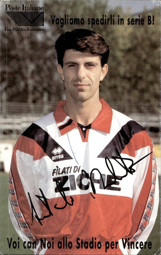 cartolina calciatori autografata in originale Giocatore dell' A.C. Carpi 2