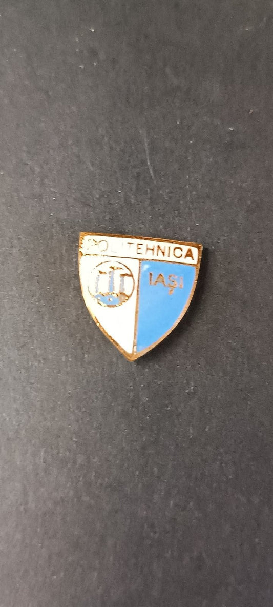 spilla badge pins Politehnica Ia?i
